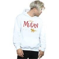 Disney Men's Mulan Movie Logo Hoodie