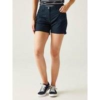 Regatta Women's Pemma Casual Chino Shorts Navy, Size: 10