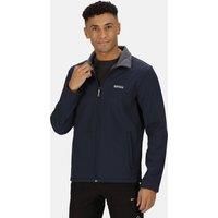 Regatta Mens Cera V Stretch Water Repellent Softshell Summer Jacket Navy