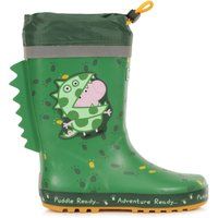 Regatta Kids Peppa Pig Puddle Wellies - Dino Green - 3 UK