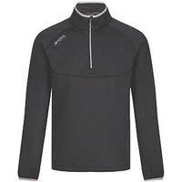 Regatta Workwear Men's Scorch Half Zip Fleece Black, Size: XL