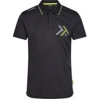 Regatta Workwear Men's Classic 2 Pack Polo Shirts Black Iron, Size: XL