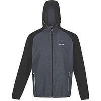 New Mens Black  Formula Racing Backed Microfleece  Softshell Jacket-Size XL