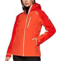 Regatta Women/'s Birchdale Jacket, Tigerlilly Orange/Cajun Orange, 8 UK