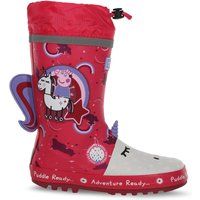 Regatta PeppaPuddle Welly Rain Boot, Winterberry Unicorn, 9 UK Child