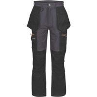 Regatta Infiltrate Stretch Trousers Iron/Black 30" W 32" L (872XH)