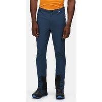 Regatta Men's Water-repellent Mountain Iii Walking Trousers Moonlight Denim, Size: 32R
