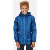 Regatta Kids' Bagley Packaway Waterproof Jacket Imperial Blue Gradient, Size: 9-10 yrs