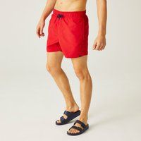 Regatta Men's Mawson II Quick-Dry Adjustable Swim Shorts - Red