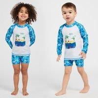 Regatta Peppa Pig Kids Rash Suit Tops & Shorts Swim Set