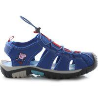 Regatta Kids' Peppa Pig Lightweight Sandals Imperial Blue True Red, Size: UK12