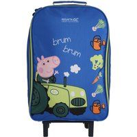 Regatta Kids Blue, Green and Orange Peppa Pig Suitcase