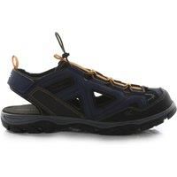 Regatta Mens Westshore 3 Walking Sandals Denim Flame Orange, Size: Uk 7