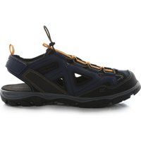 Regatta Men's Comfortable Westshore 3 Walking Sandals Denim Flame Orange, Size: UK8