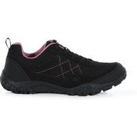 Regatta Women's Comfortable Edgepoint Life Walking Shoes Black Heather Rose, Size: UK4