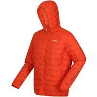 Regatta Mens Hooded Hillpack Insulated Jacket Rusty Orange