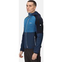 Regatta Men's Stylish Attare Softshell Hooded Jacket Admiral Blue Skydiver, Size: Xxl