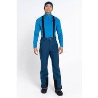Dare2B Mens Recycled Waterproof Ski Pants | Breathable Trouser Bottoms with ARED Technology | Adjustable Braces, Snow Gaitors and Zip Gusset