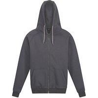 Regatta Professional Mens Pro Full Zip Hoodie Seal Grey