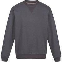 Regatta Professional Mens Pro CrewNeck Sweatshirts Seal Grey