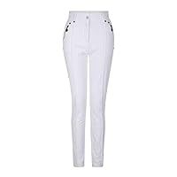 Dare 2b Womens/Ladies Julian Macdonald Regimented Ski Trousers (14 UK) (White)