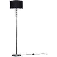 Chrome Floor Lamp Standard Living Room Light Acrylic Ball Design LED Bulb Lights