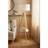 Morrigan Tripod Brown Floor Lamp
