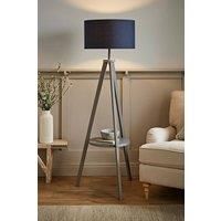 Morrigan Tripod Grey Floor Lamp