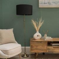 Belmont Antique Brass Floor Lamp