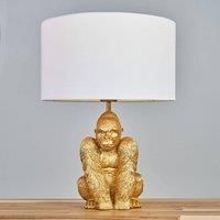Gorilla Gold Table Lamp