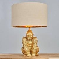 Gorilla Gold Table Lamp