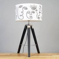 Clipper Black Table Lamp
