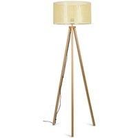 Barbro Skandi Brown Floor Lamp