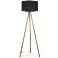 MiniSun 130cm Floor Lamp Grey 130cm H X 11cm W X 12.5cm D