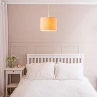 Set of 3 Ceiling Light Shades Easy Fit Drum Pendant Living Room Bedroom Lamps