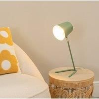Metal Task Desk Lamp Bedroom Office Reading Light Dome Lampshade LED Bulb