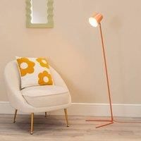 ValueLights | Coral Metal Floor Lamp with Tapered Dome Shade Living Room Office Task Light - LED Bulb Included | Floor Lamps & Home Improvements Essential