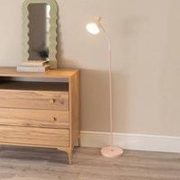 Adjustable Wooden Floor Lamp Task Reading Living Room Lounge Light LED Bulb