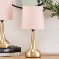 Pair of Touch Table Lamps Lampshades Bedside Lights Reading Lamps Living Room