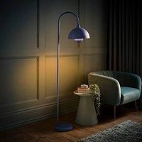 ValueLights | Tilly Pastel Sky Blue Arched Dome Shade Metal Floor Lamp with LED Bulb | Floor Lamps, Home Décor & Improvement Essential | Included LED Bulb