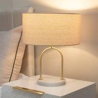 https://www.burton.co.uk/product/valuelights-rachel-brushed-gold-arch-marble-base-table-lamp-with-natural-lamp-shade-and-bulb_p-0a002244-4ac5-498b-96c7-f136279b55be£colour=Off%20White&size=One%20Size