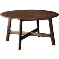 Frank Hudson Gallery Direct Madrid Round Coffee Table - Walnut