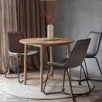 Frank Hudson Gallery Direct Kingham Oak Round Dining Table