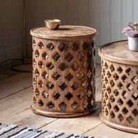 Frank Hudson Gallery Direct Jaipur Side Table Natural