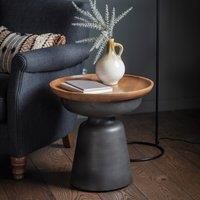 Montgomery Metal Side Table - Black