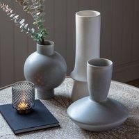 Ladding Vase White White