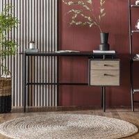 CARBURY 2 DRAWER DESK BY GALLERY DIRECT - X-DISPLAY ‘SLIGHT DAMAGE’ A PICTURED!