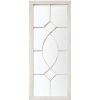 Crossland Grove Fairhaven Outdoor Mirror White, White