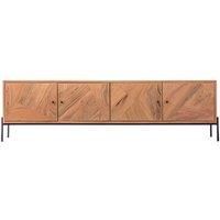 Hannah Acacia Wood Media Unit