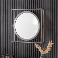 Gallery Balham Wall Mirror  Zinc